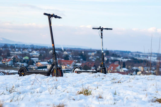 Kan man köra elsparkcykel & elscooter på vintern?